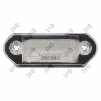 Lámpara de matrícula