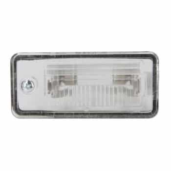 Lámpara de matrícula