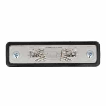 Lámpara de matrícula