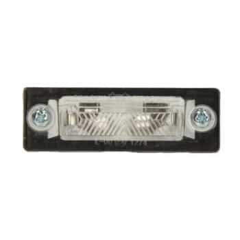 Lámpara de matrícula