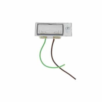 Lámpara de matrícula