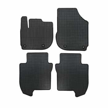 Alfombrillas de goma compatibles con Honda Jazz V 2020 (incl. Crosstar) (4 piezas con puntos de fijación)