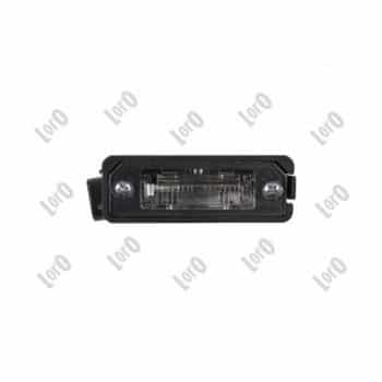 Lámpara de matrícula