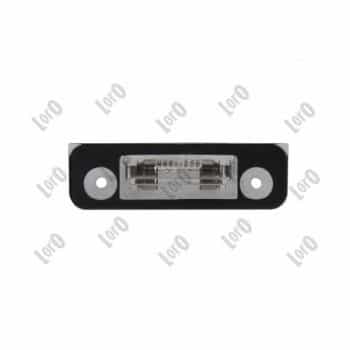 Lámpara de matrícula