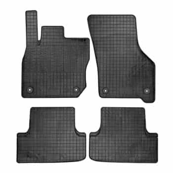 Alfombrillas de goma compatibles con Volkswagen Golf VIII eTSI HB 5 puertas y Variant 2020- (4 piezas + sistema de monta
