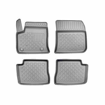 Alfombrillas de goma adecuadas para Opel Corsa-E, Mokka-E, Peugeot E-208 2020+