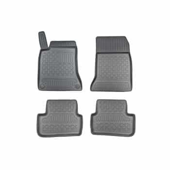 Alfombrillas de goma aptas para Mercedes A (W176), B (W246), GLA (X156), CLA (C117)