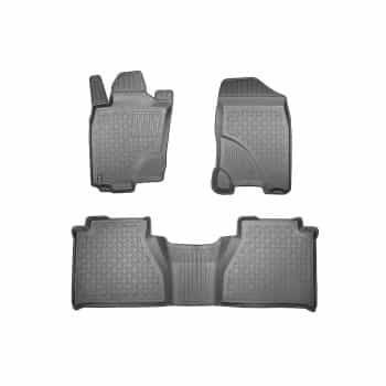 Alfombrillas de goma compatibles con Nissan Navara Doble Cabina / Renault Alaskan Doble Cabina 2016-2022