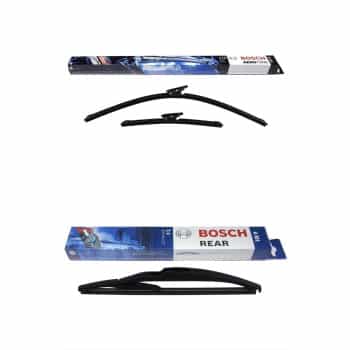 Paquete económico de escobillas limpiaparabrisas Bosch A116S + H301