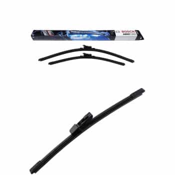Paquete económico de escobillas limpiaparabrisas Bosch A555S + A360H