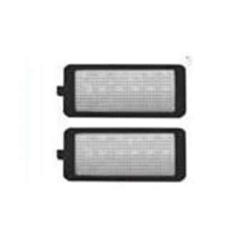 Lámpara de matrícula