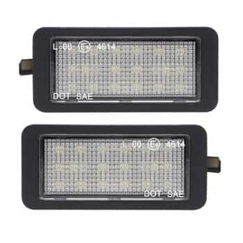 Juego de luces de matrícula LED prefabricadas aptas para Volkswagen Up! 2011- / Skoda Citigo 2012- / Se DL VWN08 AutoStyle