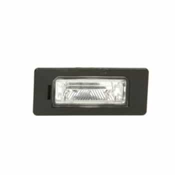 Lámpara de matrícula