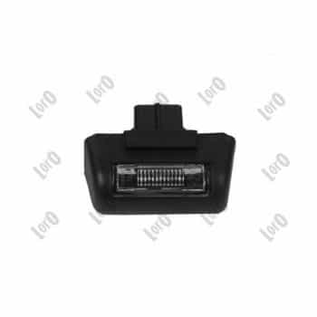 Lámpara de matrícula