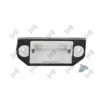 Lámpara de matrícula