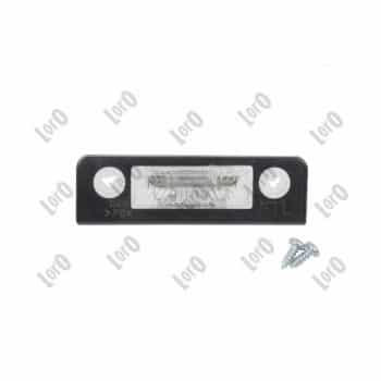 Lámpara de matrícula