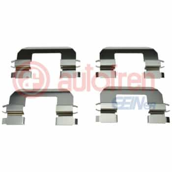 Juego de accesorios, pastillas de freno de disco