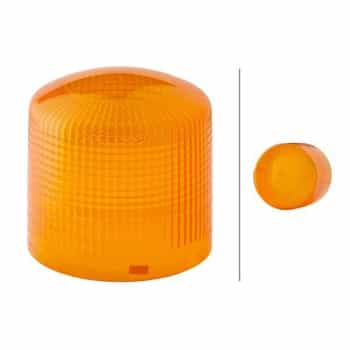 Tapa de cristal, luz intermitente