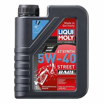 Aceite sintético 4T para motocicletas 5W-40 Street Race