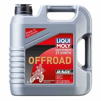 Aceite de motor Liqui Moly para motos 2T SYNTH OFFROAD RACE