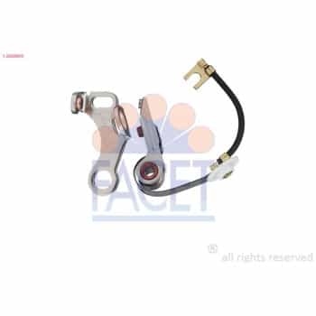 Juego de puntos de contacto, distribuidor de potencia