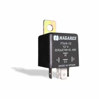 Unidad intermitente, caja indicadora