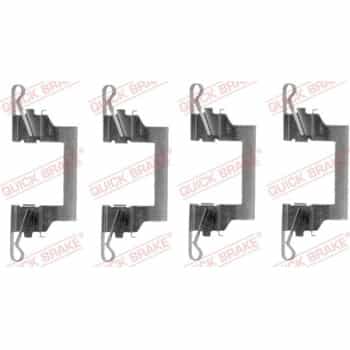 Kit de accesorios, pastilla de freno de disco