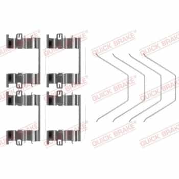 Kit de accesorios, pastilla de freno de disco