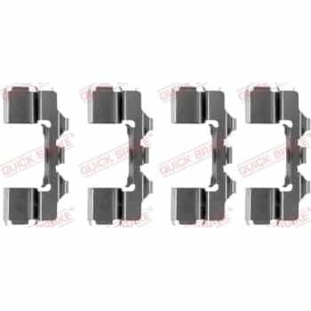 Kit de accesorios, pastilla de freno de disco