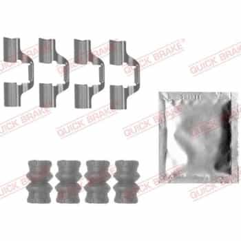 Juego de accesorios, pastillas de freno de disco