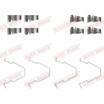 Kit de accesorios, pastilla de freno de disco