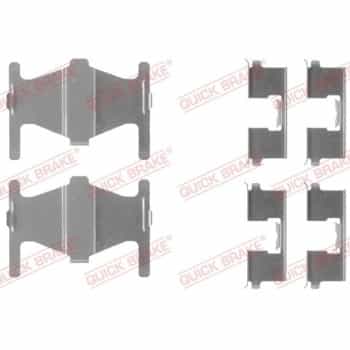 Kit de accesorios, pastilla de freno de disco