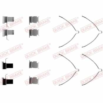 Kit de accesorios, pastilla de freno de disco