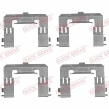 Kit de accesorios, pastilla de freno de disco