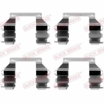 Kit de accesorios, pastilla de freno de disco