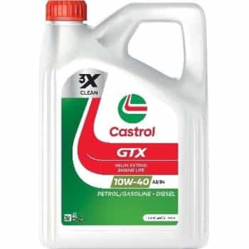 Aceite de motor Castrol GTX Ultraclean 10W40 A3/B4 4L