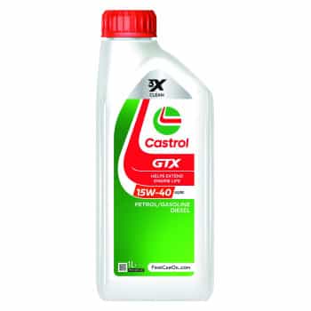 Aceite de motor Castrol GTX 15W40 A3/B3 1L