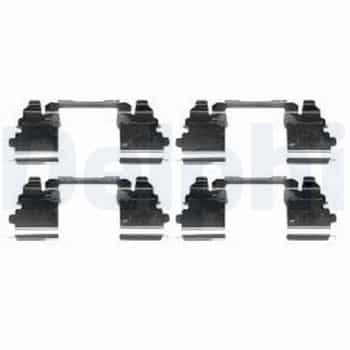 Kit de accesorios, pastilla de freno de disco