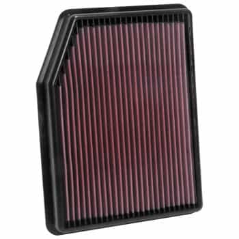 Filtro de repuesto K&N compatible con Chevrolet Silverado 1500 5.3L V8 2019- (33-5083)