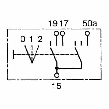 Interruptor de arranque por incandescencia