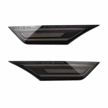 Juego de intermitentes laterales LED compatibles con Honda Civic X (2016-2022) - Gris ahumado - Incluye luz de marcha di