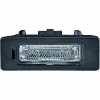 Lámpara de matrícula