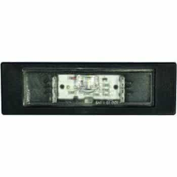 Lámpara de matrícula