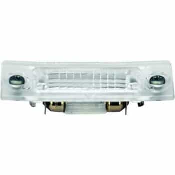 Lámpara de matrícula