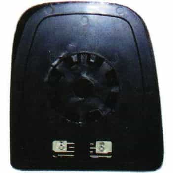 Cristal de espejo, retrovisor exterior 3494327 Diederichs