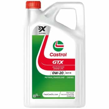 Aceite de motor Castrol GTX 0W-20 RN17 FE 5L