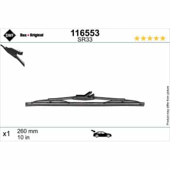 Limpiaparabrisas 116553 SWF