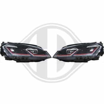Juego de faros delanteros HD Tuning 2217280 Diederichs