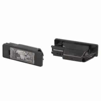 Lámpara de matrícula