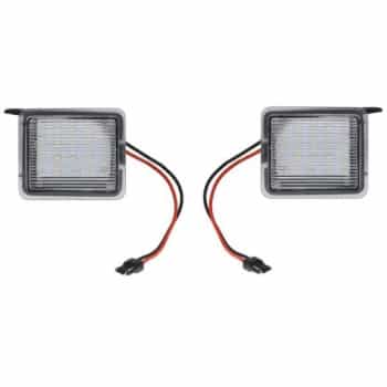 Luz ambiental, espejo exterior